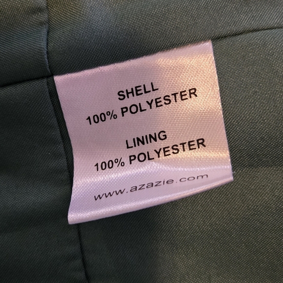 Azazie Green Pleated Maxi Sundress for Wedding Guest - Picture 4 of 9